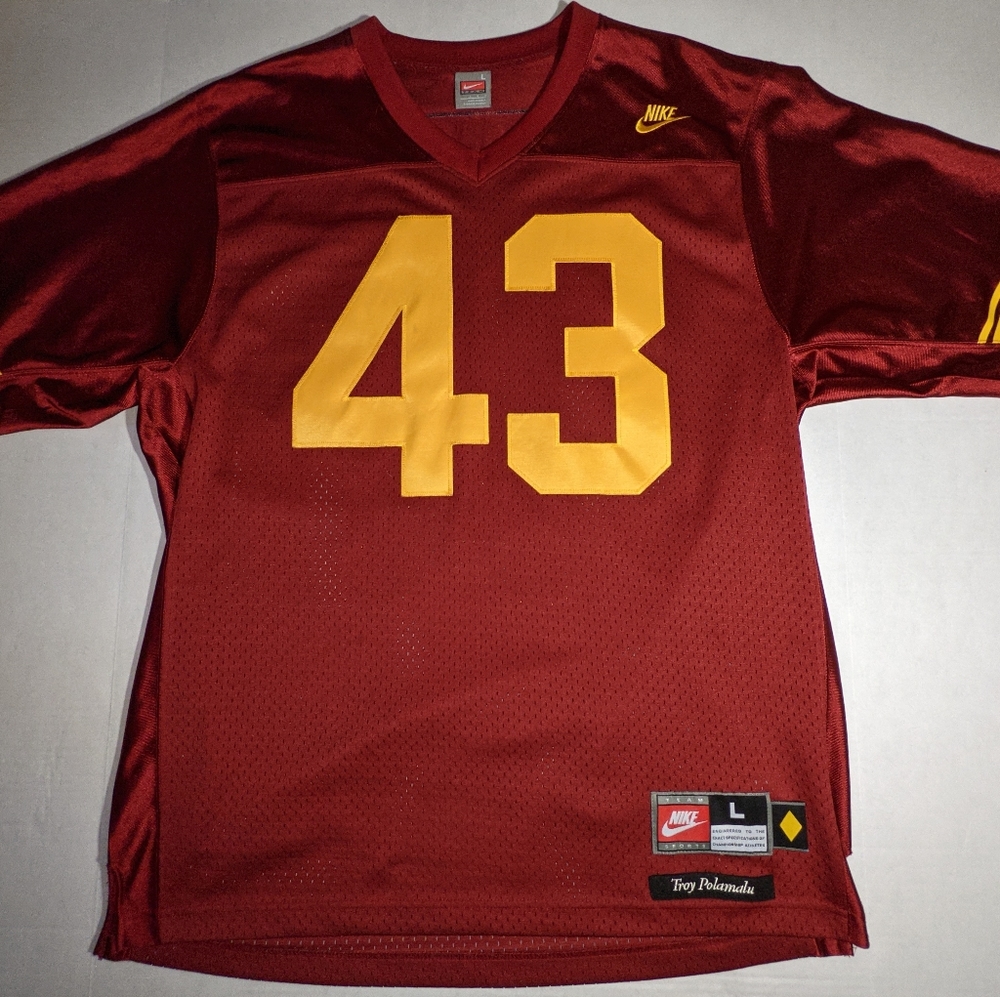 Troy Polamalu USC Nike Jersey Large